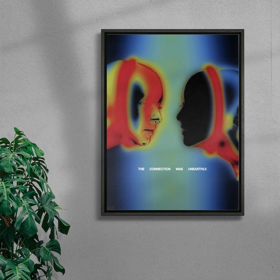 Unearthly Connection contemporary wall art print by Antoine Paikert - sold by DROOL