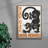 Risk Reward contemporary wall art print by Alexander Khabbazi - sold by DROOL