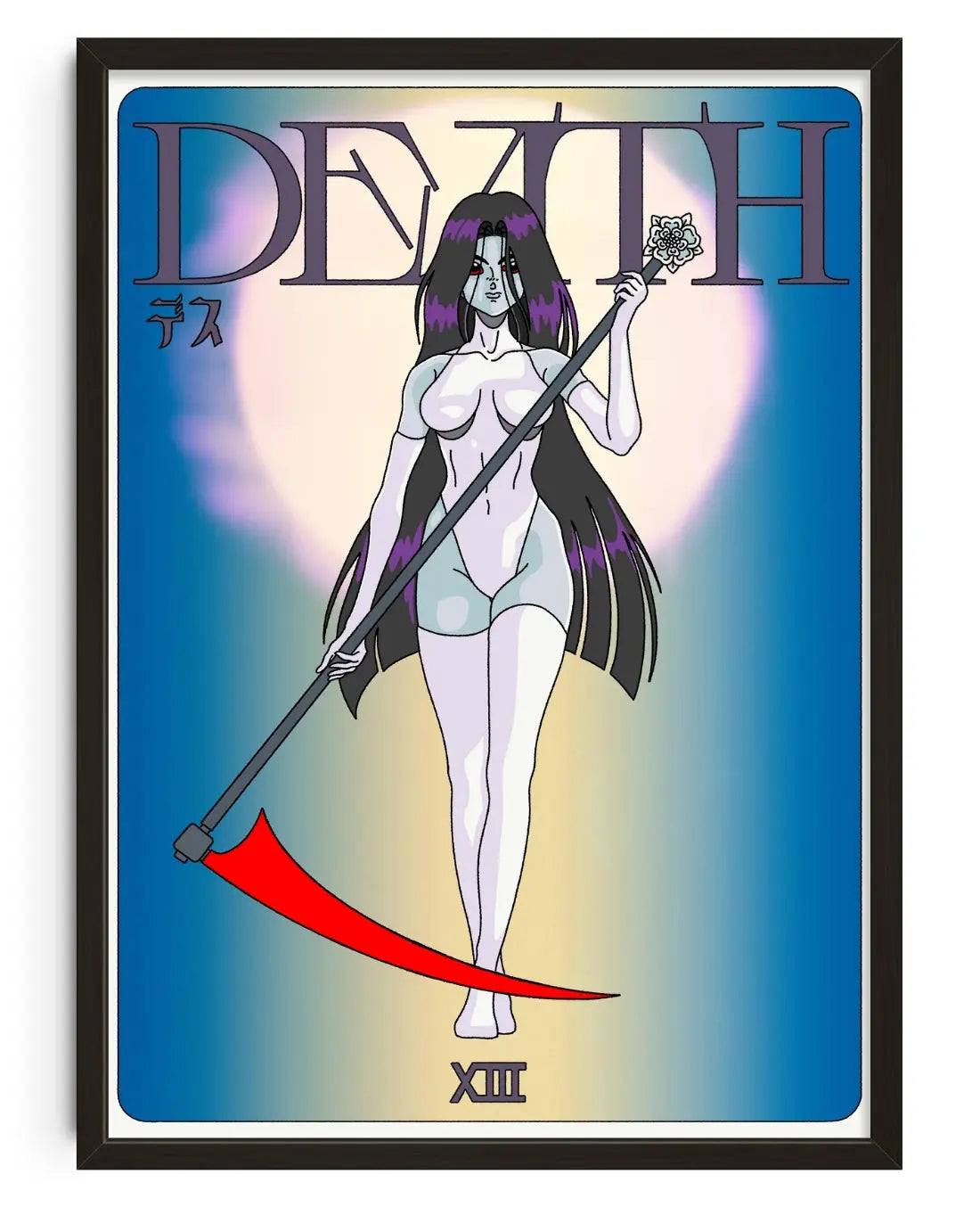 DEATH contemporary art print by Apollo Thomas - sold by DROOL