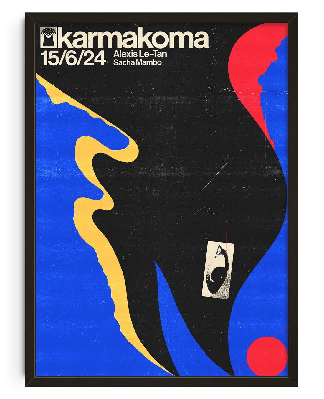 Karmakoma ALT/MAMBO contemporary wall art print by Floating Bstrd - sold by DROOL