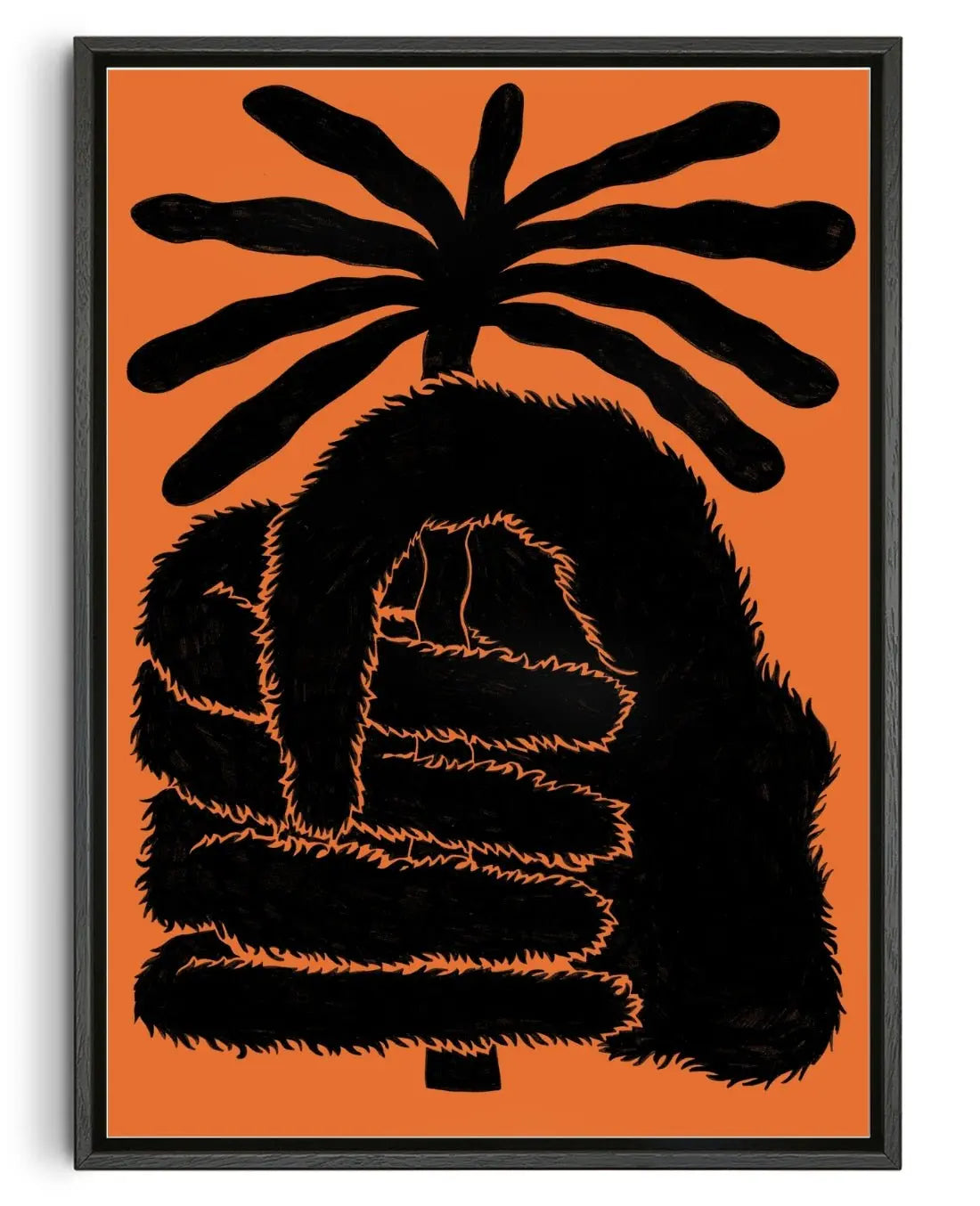 Flower From Nowhere contemporary wall art print by Célestin Krier - sold by DROOL