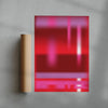 Quadraluv contemporary wall art print by Kim Van Vuuren - sold by DROOL