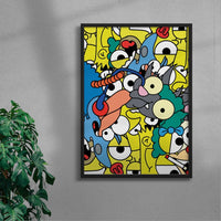 Thumbnail for Simpson Megamixed contemporary wall art print by Ignorance1 - sold by DROOL