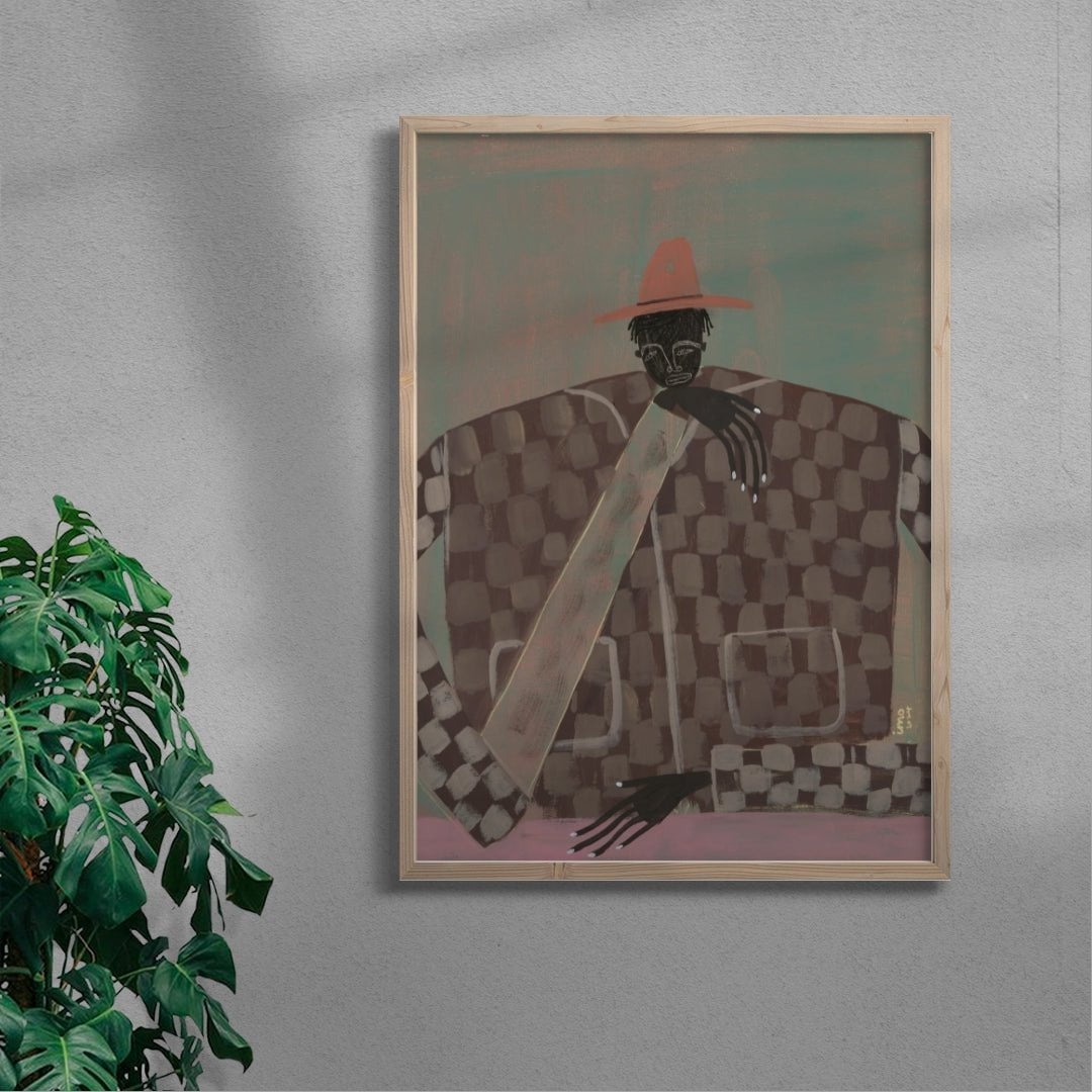 Talk to Me, No.4 contemporary wall art print by Studio IMO - sold by DROOL