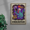 Endeavour contemporary wall art print by Erica Lee - sold by DROOL