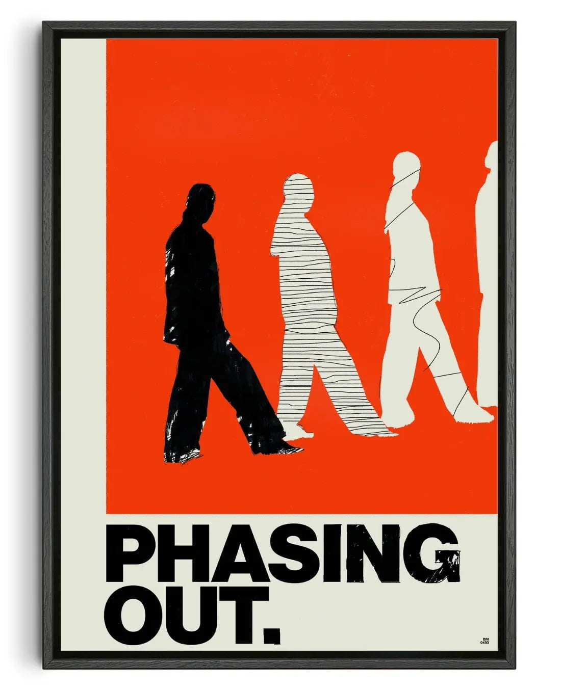 PHASING OUT contemporary wall art print by Brad Mead - sold by DROOL