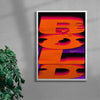 BOLD contemporary wall art print by Sheyi Adebayo - sold by DROOL