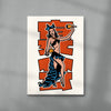 Fiesta contemporary wall art print by Othman Zougam - sold by DROOL