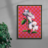 Japanese Flowers (1) contemporary wall art print by Will Da Costa - sold by DROOL