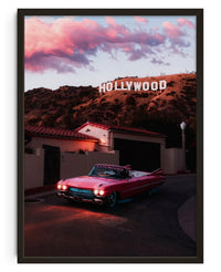 Thumbnail for Hollywood Cruisin contemporary wall art print by Deston Isas - sold by DROOL