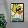 Homer Simpson contemporary wall art print by Austin Ansbro - sold by DROOL