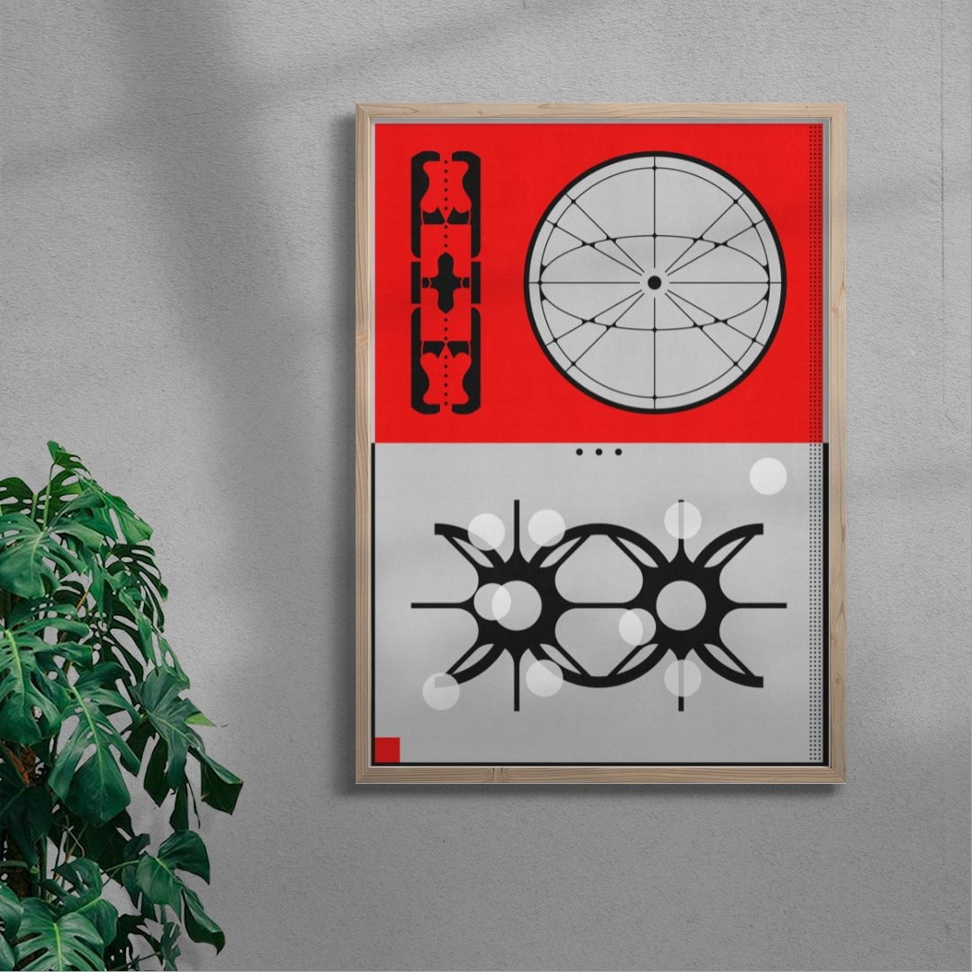 7.4277 contemporary wall art print by Tristan Huschke - sold by DROOL