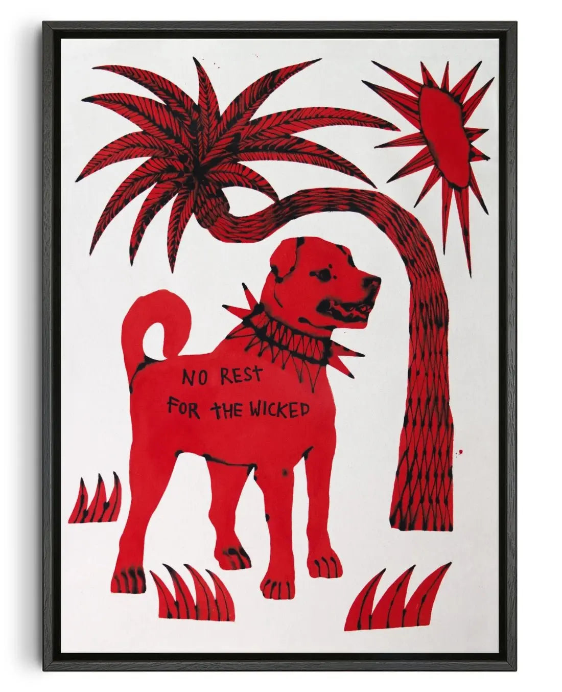 And No Rest For Me contemporary wall art print by Kwonny - sold by DROOL