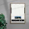 North contemporary wall art print by Ricky Mocky - sold by DROOL