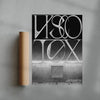 Viscotex contemporary wall art print by Hui Hwang - sold by DROOL