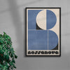 Bossanova contemporary wall art print by Henry M. - sold by DROOL