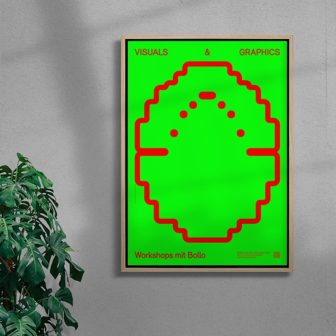 Visuals & Graphics contemporary wall art print by Bollo - sold by DROOL