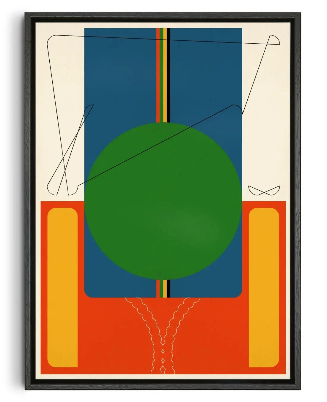 Release contemporary wall art print by Tristan Huschke - sold by DROOL