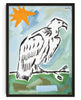 Load image into Gallery viewer, Vulture Watching contemporary wall art print by Caitlin Flood-Molyneux - sold by DROOL