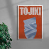 Tōjiki contemporary wall art print by Henry M. - sold by DROOL