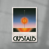 Crystalis 1997 contemporary wall art print by Sandro Rybak - sold by DROOL