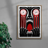 Big Beautiful Painting contemporary wall art print by Henrik Delehag - sold by DROOL
