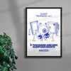 Sleep Troubles contemporary wall art print by Carilla Karahan - sold by DROOL