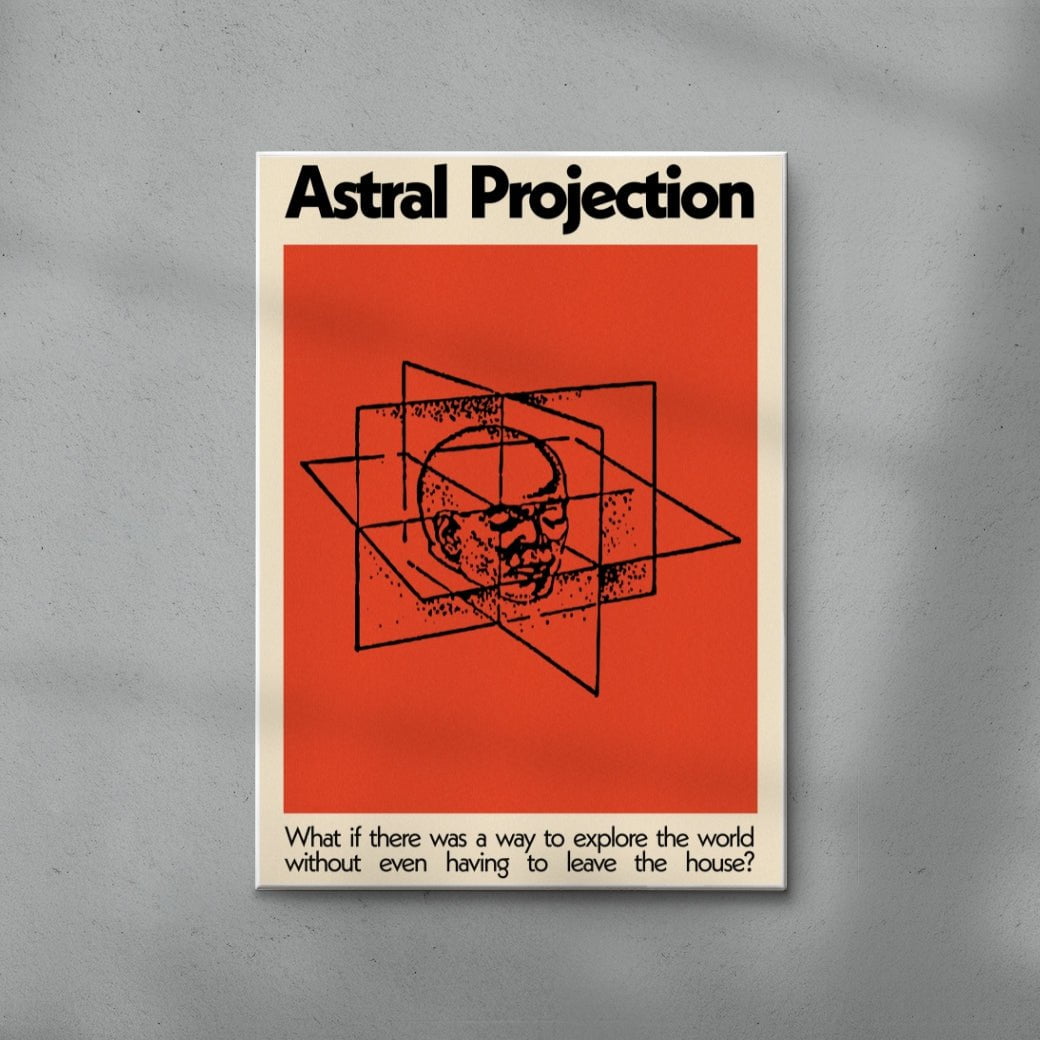 Astral Projection contemporary wall art print by George Kempster - sold by DROOL