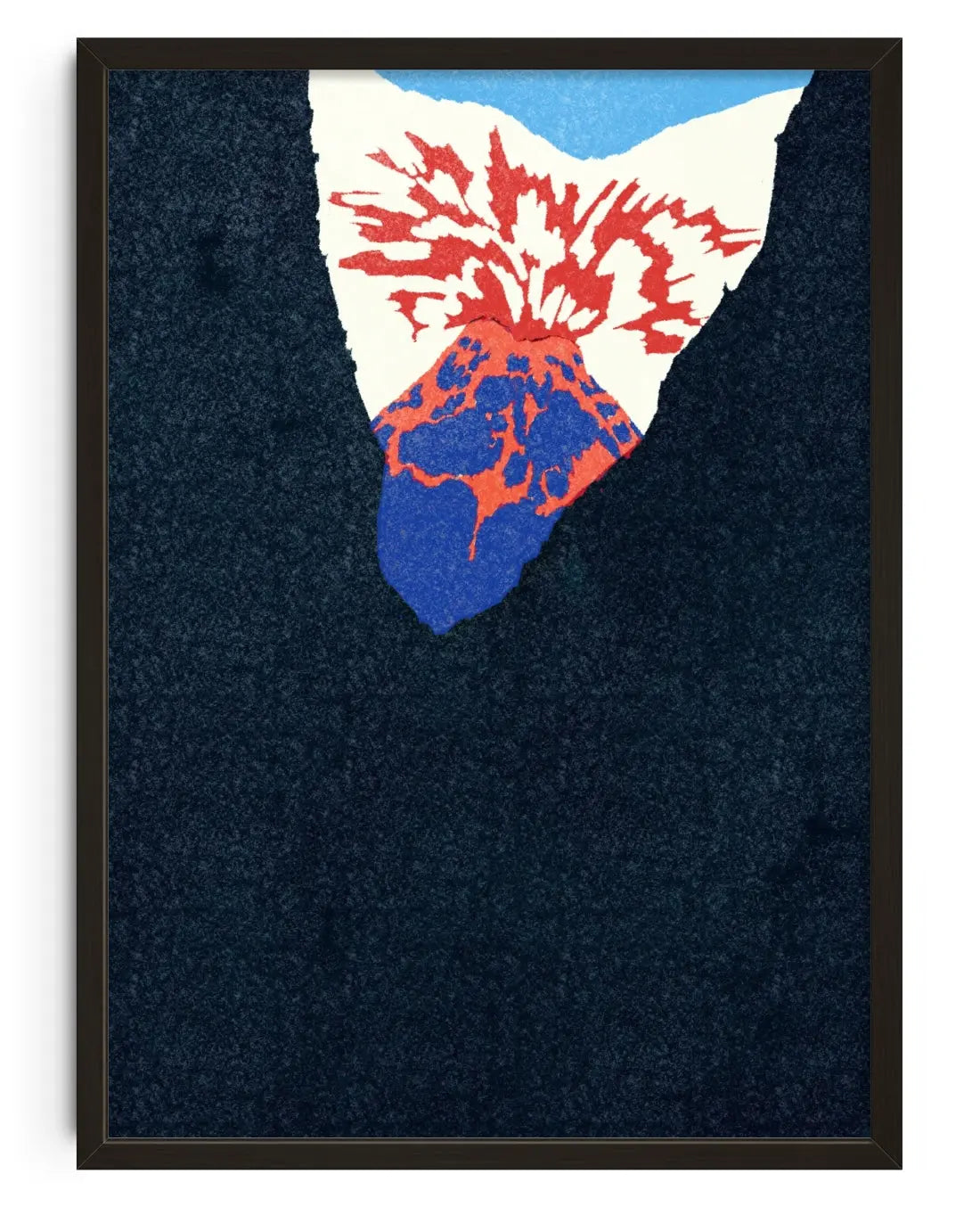 A Peek contemporary art print by Lily Kong - sold by DROOL