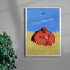 Poor Lanny contemporary wall art print by River Cousin - sold by DROOL