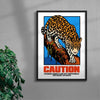 Roaming Animals contemporary wall art print by Othman Zougam - sold by DROOL