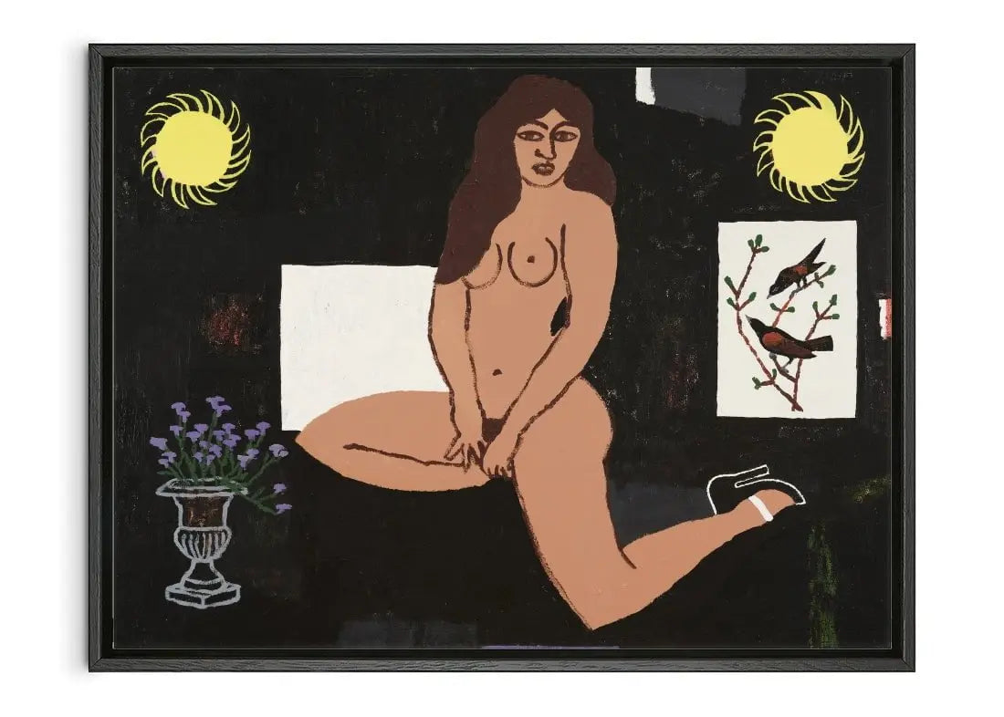 Figure In Repose no 4 contemporary wall art print by Colby Edwards - sold by DROOL