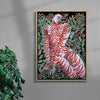 Adeline contemporary wall art print by Carla Petelski - sold by DROOL