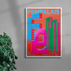 FemPalais - Festival of Women contemporary wall art print by Malena Kronschnabl - sold by DROOL