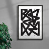 HAS contemporary wall art print by Przemek Bizoń - sold by DROOL