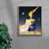 Sticky Dreams contemporary wall art print by Ed Reika - sold by DROOL