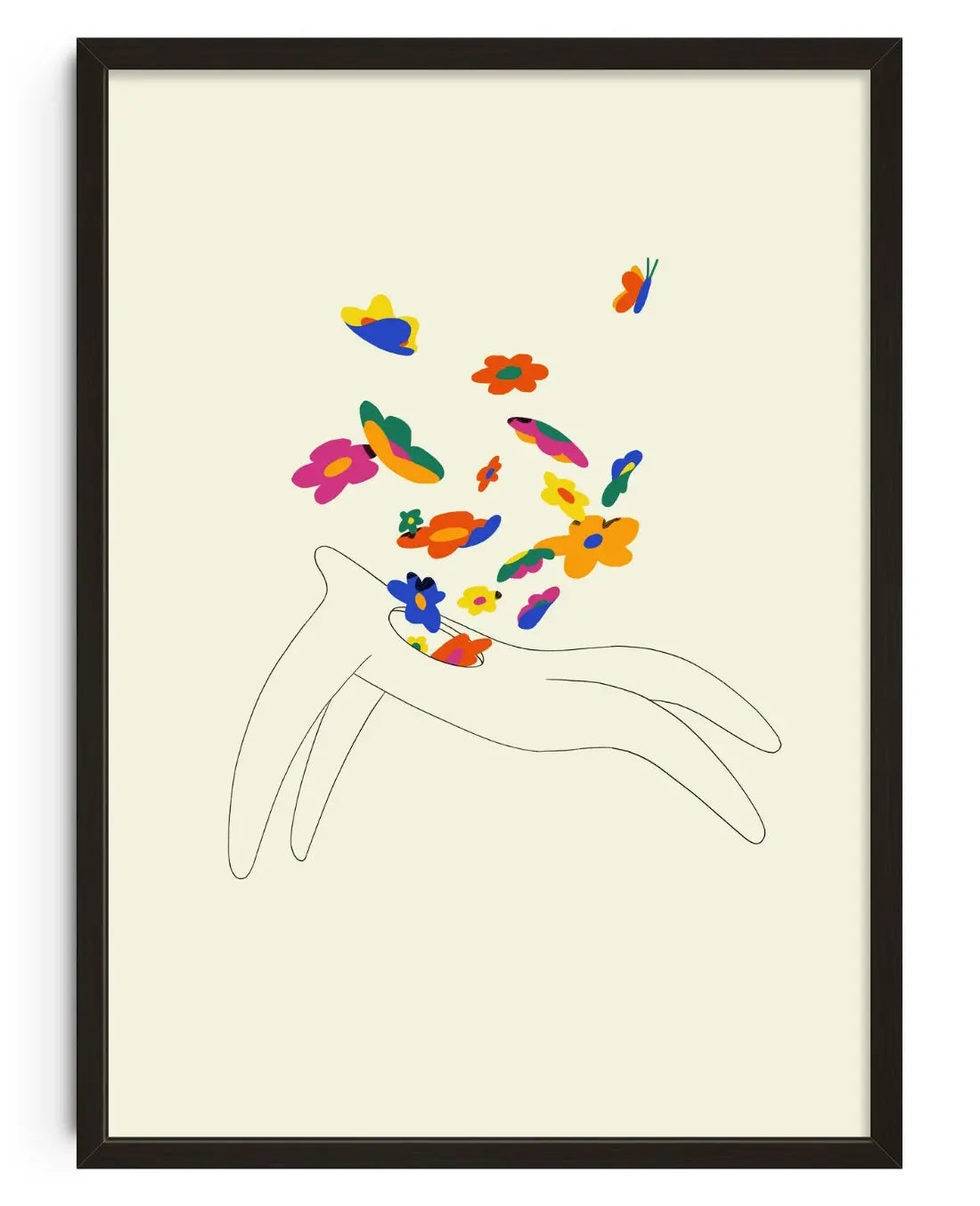 Afterlife contemporary art print by Jocelyn Tsaih - sold by DROOL