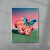 Little Creatures contemporary wall art print by Paulina Almira - sold by DROOL