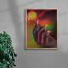 Melts in your hand contemporary wall art print by Ed Reika - sold by DROOL