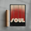 Soul contemporary wall art print by Henry M. - sold by DROOL