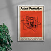 Astral Projection contemporary wall art print by George Kempster - sold by DROOL