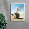 BALL IS LIFE contemporary wall art print by Ces XC - sold by DROOL