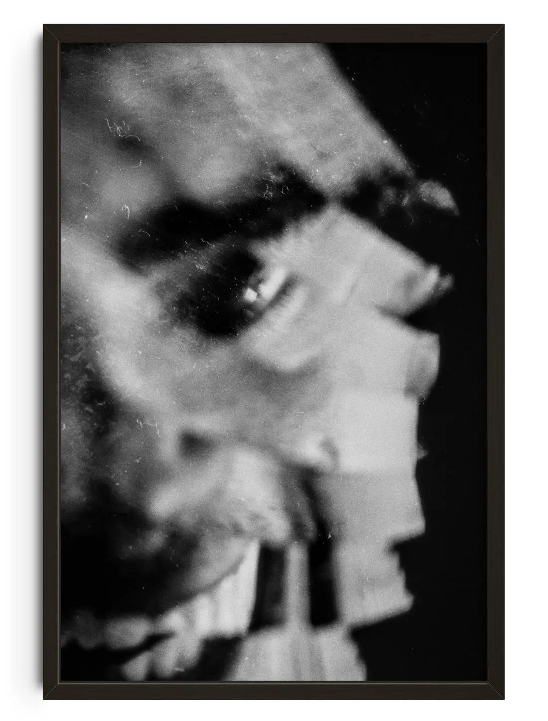Smiling In The Dark contemporary wall art print by Omar Belattar - sold by DROOL