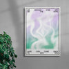 HYPE contemporary wall art print by John Schulisch - sold by DROOL