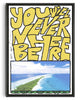 Load image into Gallery viewer, You will never be here contemporary wall art print by Jorge Santos - sold by DROOL