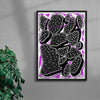 Sauce contemporary wall art print by Jorge Santos - sold by DROOL