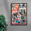 The Wild West contemporary wall art print by Caitlin Flood-Molyneux - sold by DROOL