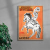 Wild West contemporary wall art print by Caitlin Flood-Molyneux - sold by DROOL