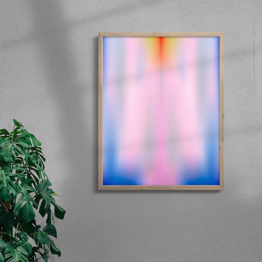 Record 01 contemporary wall art print by Federico Sánchez - sold by DROOL