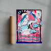 Thunderwater contemporary wall art print by Billy Bagilhole - sold by DROOL